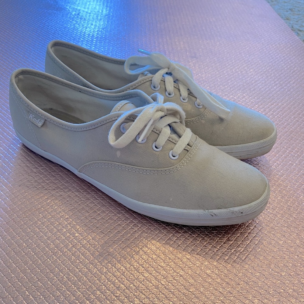 Light Khaki Keds